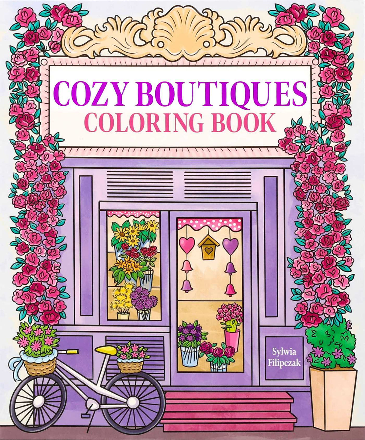 Cozy Boutiques Coloring Book
