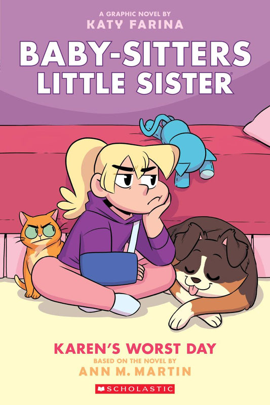 Karen's Worst Day: A Graphic Novel (Baby-Sitters Little Sister #3) (Adapted edition)