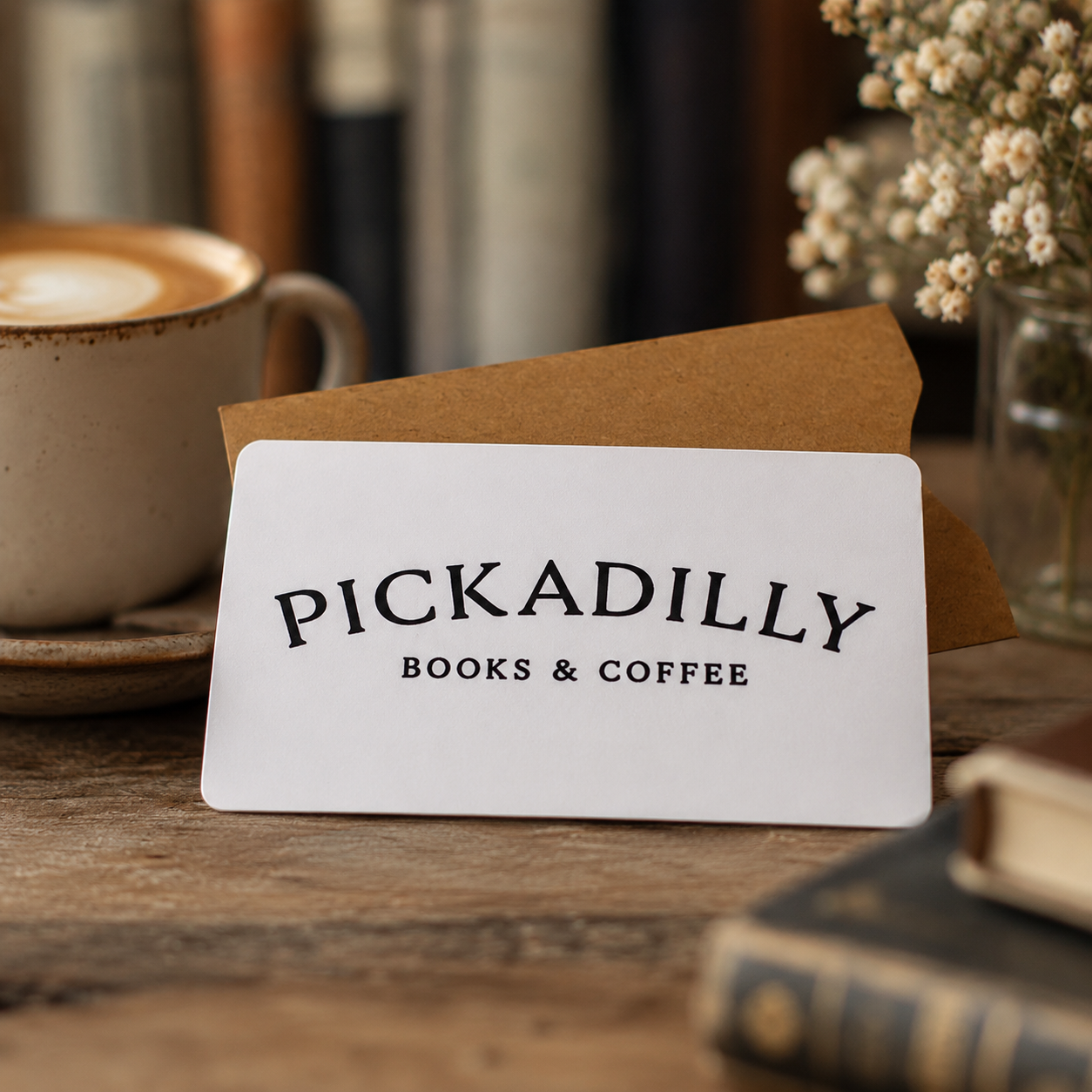 Pickadilly Books & Coffee Gift Card