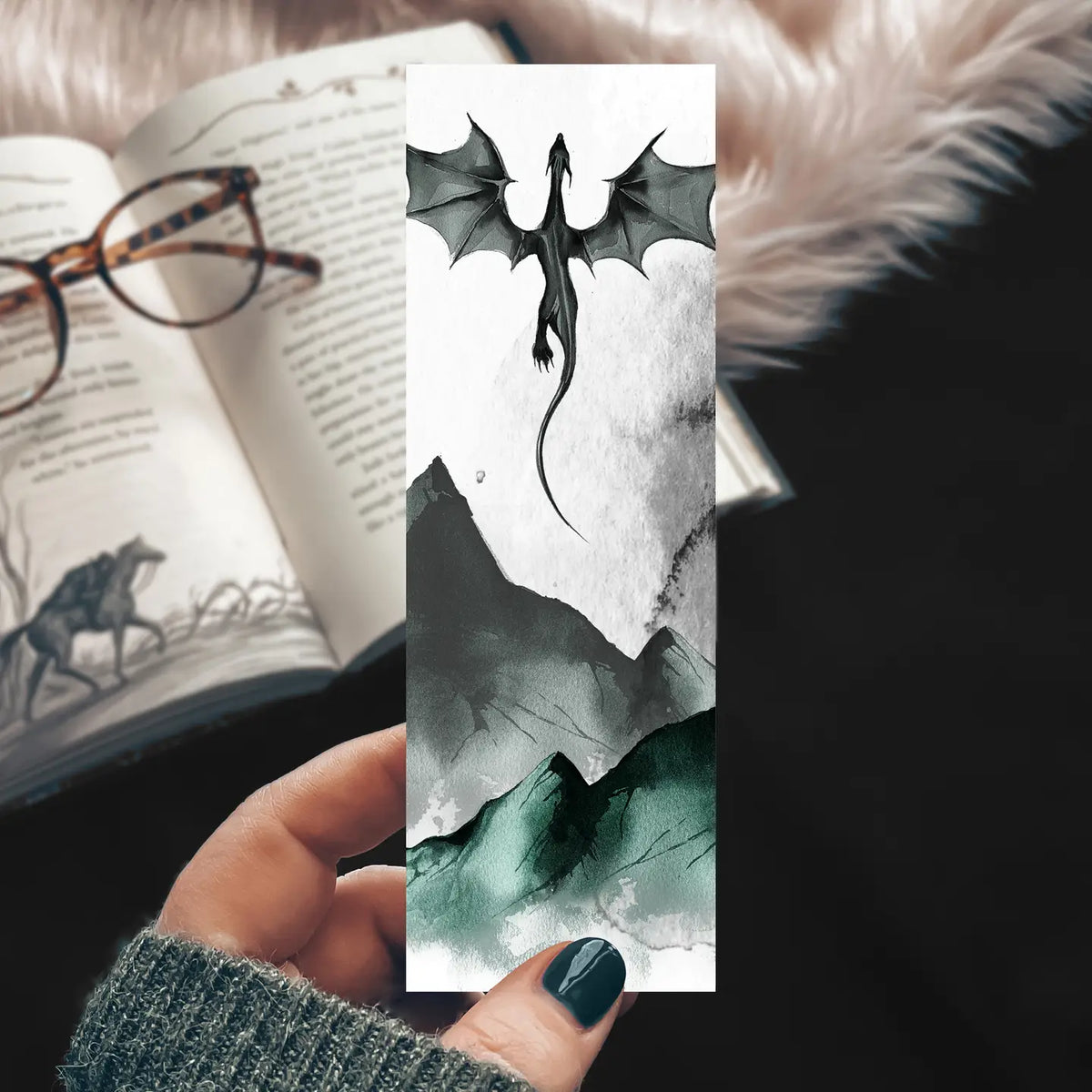 Watercolour Bookmarks